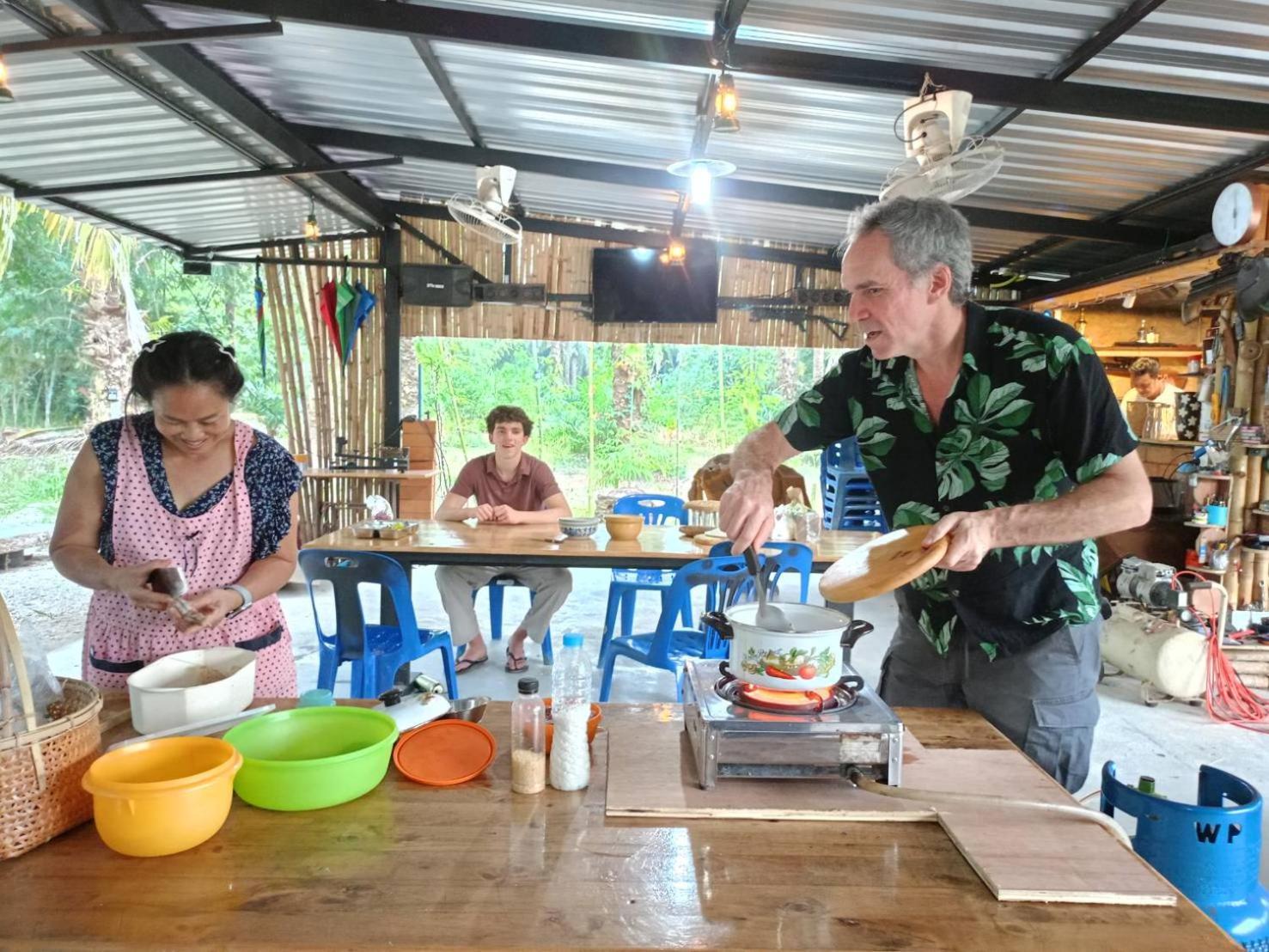 Green Garden Homestay Ban Khlong Wa Zewnętrze zdjęcie