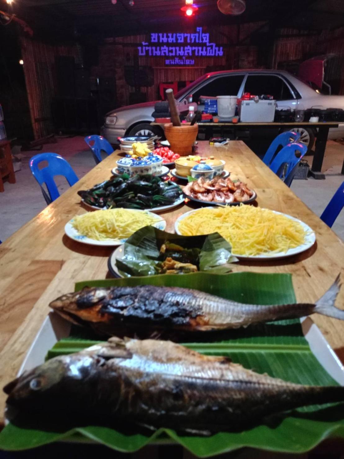 Green Garden Homestay Ban Khlong Wa Zewnętrze zdjęcie